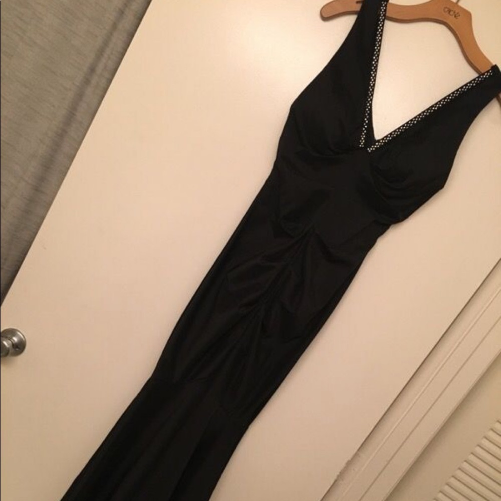 Cache Black Evening Gown